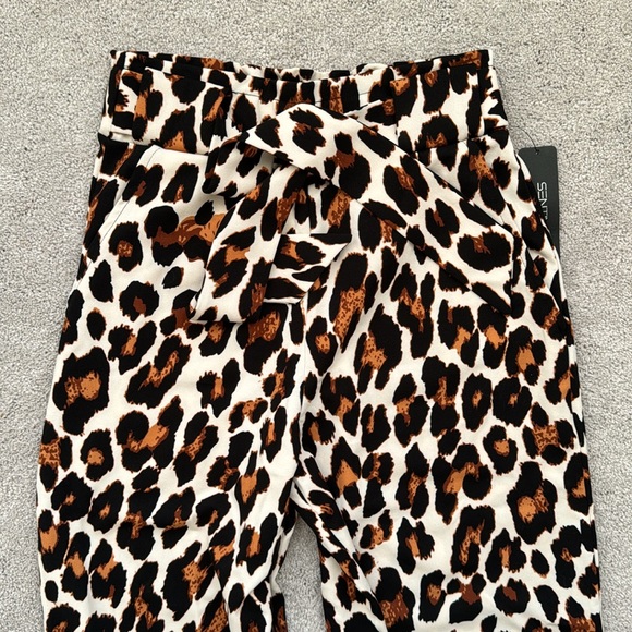 Cheetah Paper Bag Pants - Picture 2 of 8